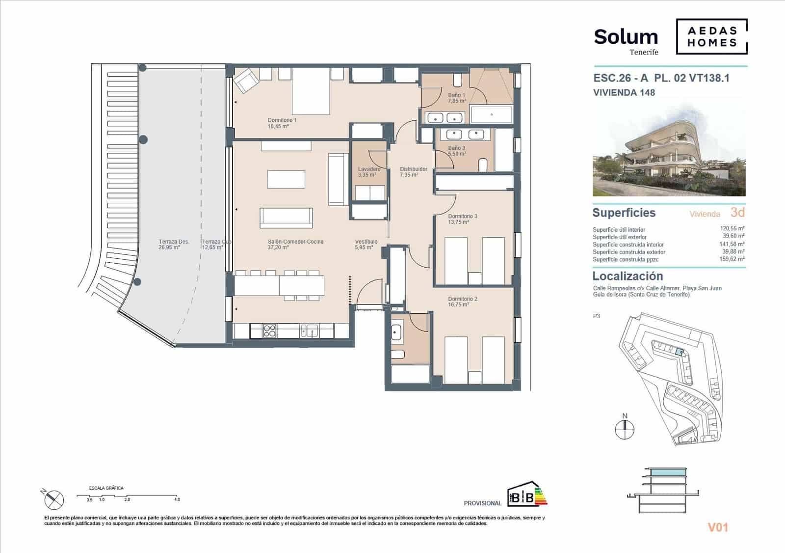 4 bedroom Apartment for sale in Playa San Juan - € 960,000 (Ref: 9695350)