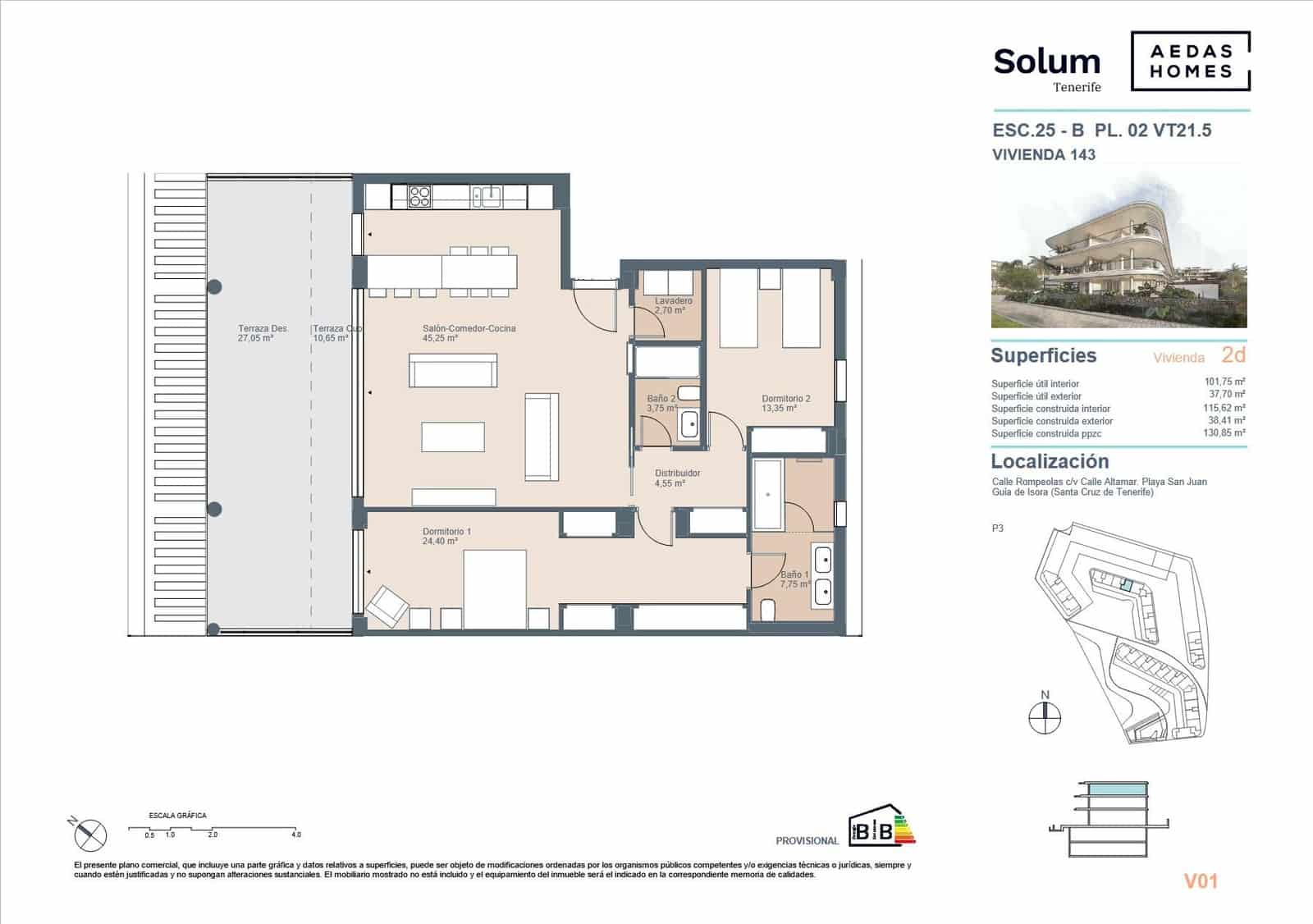 4 bedroom Apartment for sale in Playa San Juan - € 960,000 (Ref: 9695350)