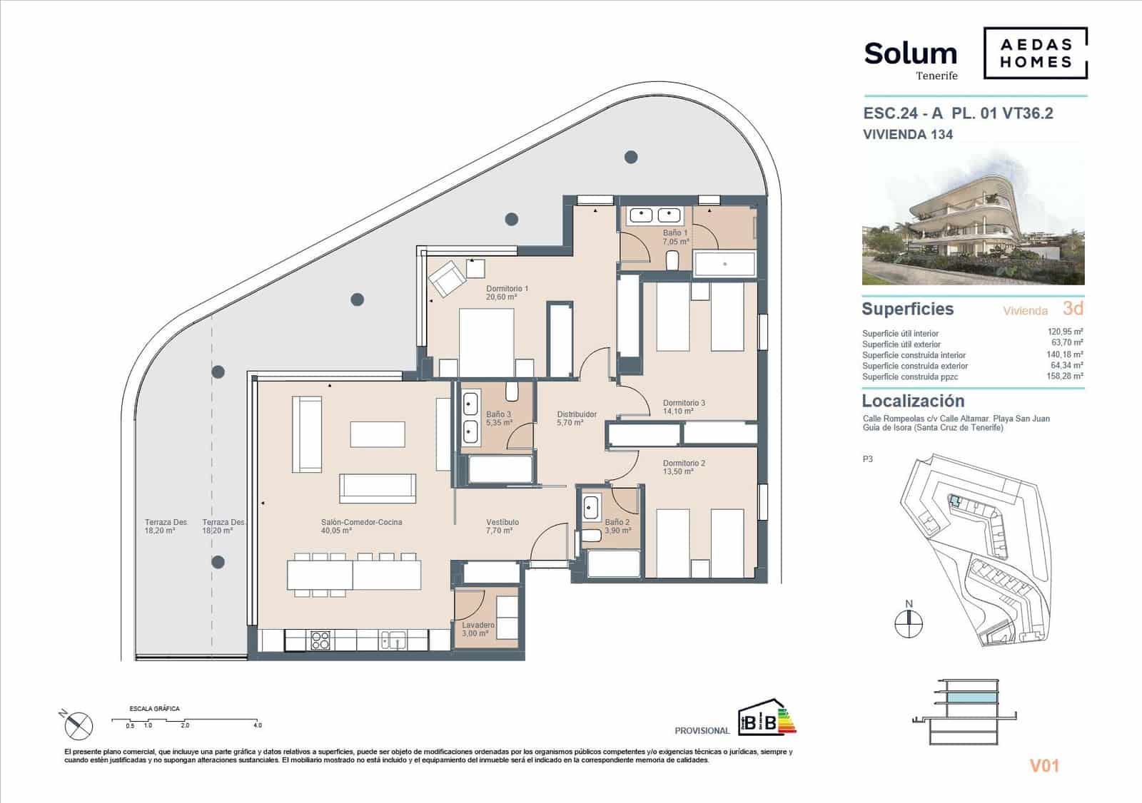 4 bedroom Apartment for sale in Playa San Juan - € 960,000 (Ref: 9695350)