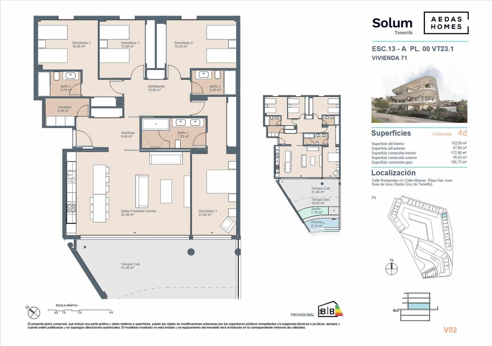 4 bedroom Apartment for sale in Playa San Juan - € 960,000 (Ref: 9695350)