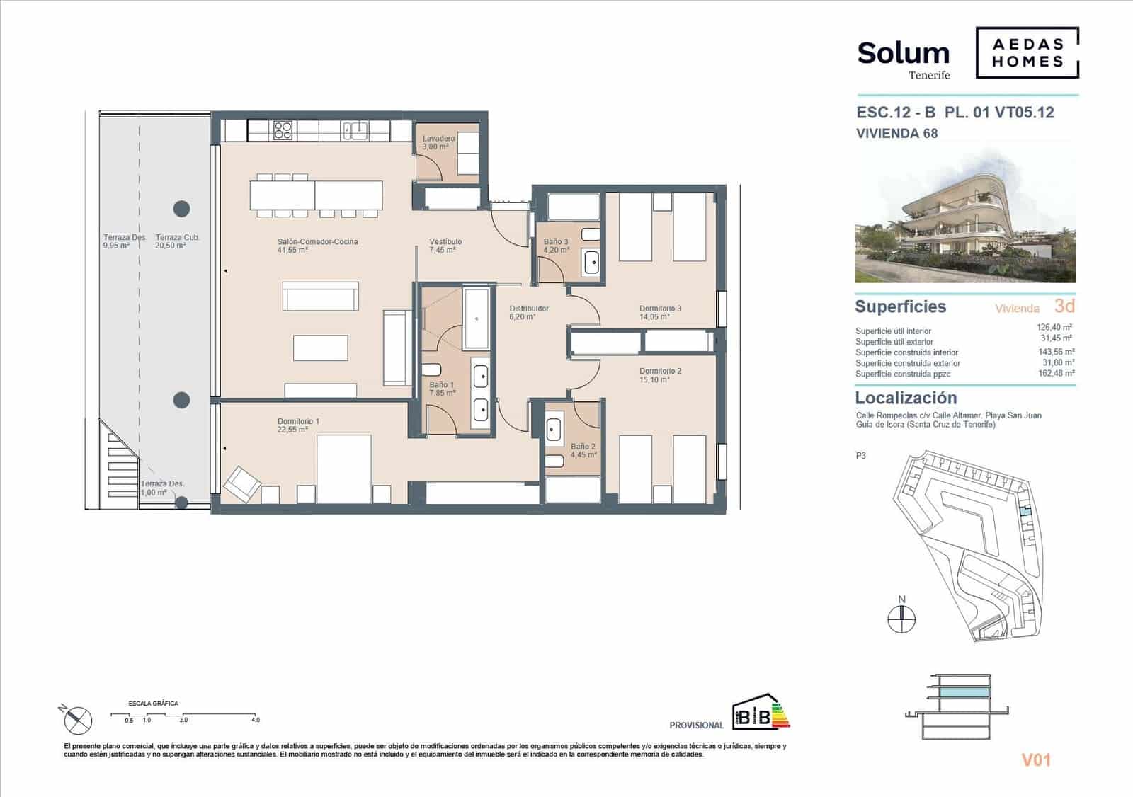 4 bedroom Apartment for sale in Playa San Juan - € 960,000 (Ref: 9695350)