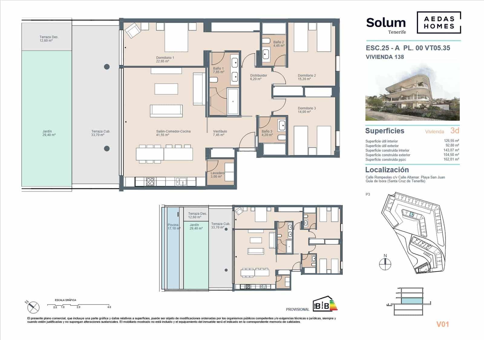 4 bedroom Apartment for sale in Playa San Juan - € 960,000 (Ref: 9695350)