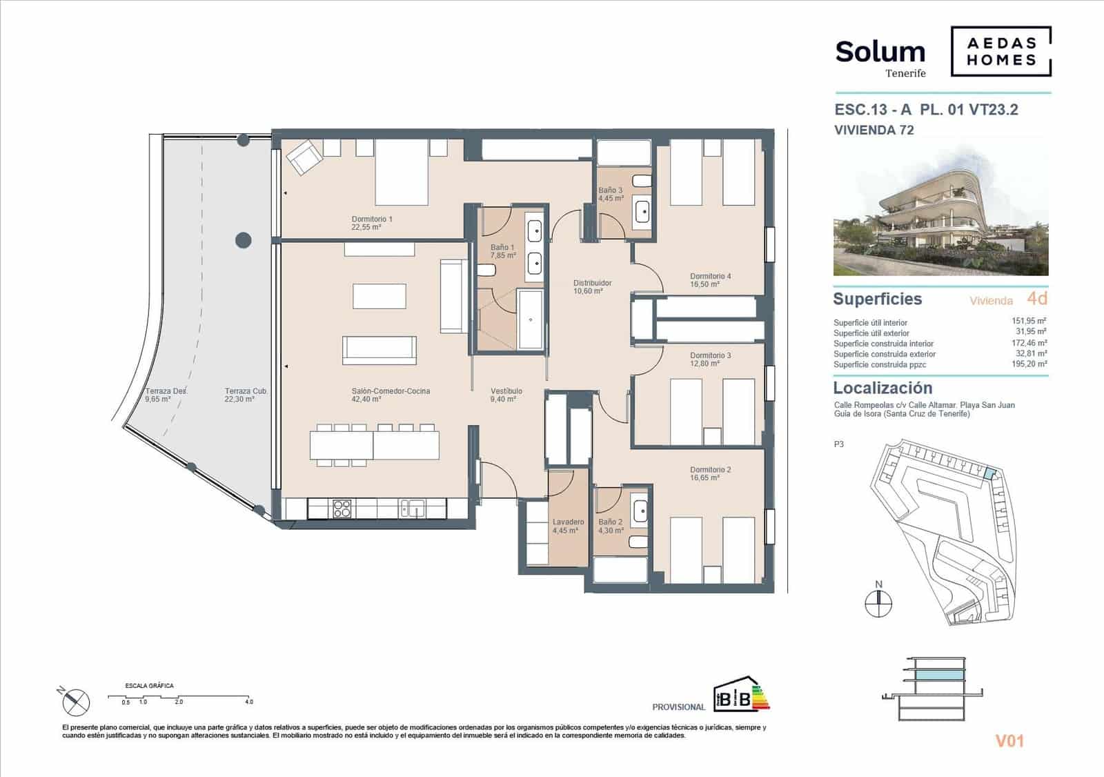 4 bedroom Apartment for sale in Playa San Juan - € 960,000 (Ref: 9695350)