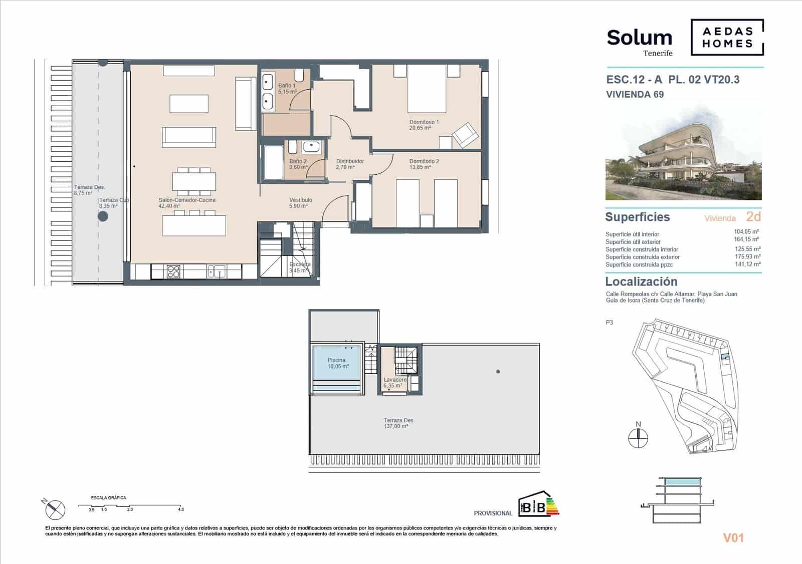 4 bedroom Apartment for sale in Playa San Juan - € 960,000 (Ref: 9695350)