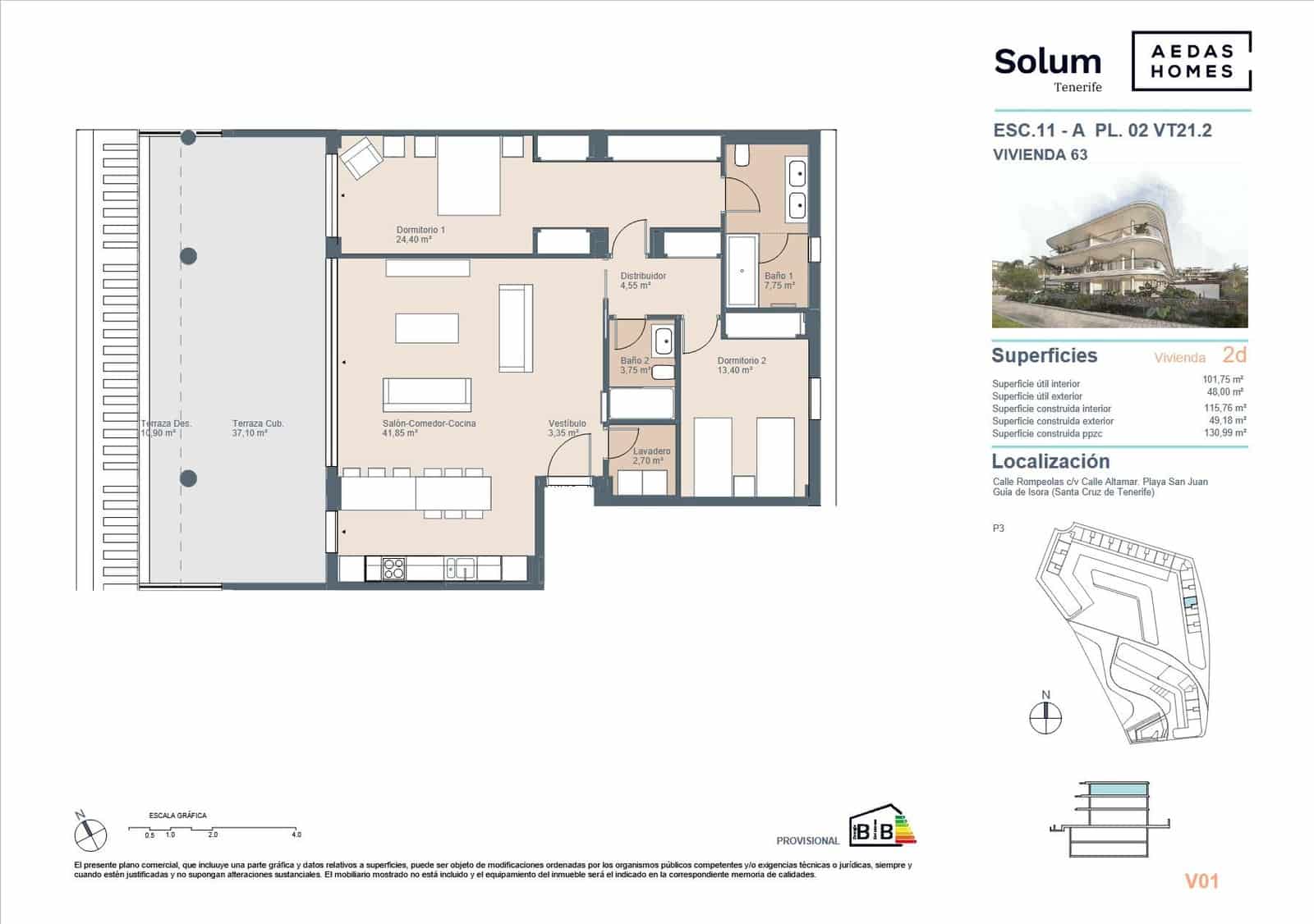 4 bedroom Apartment for sale in Playa San Juan - € 960,000 (Ref: 9695350)