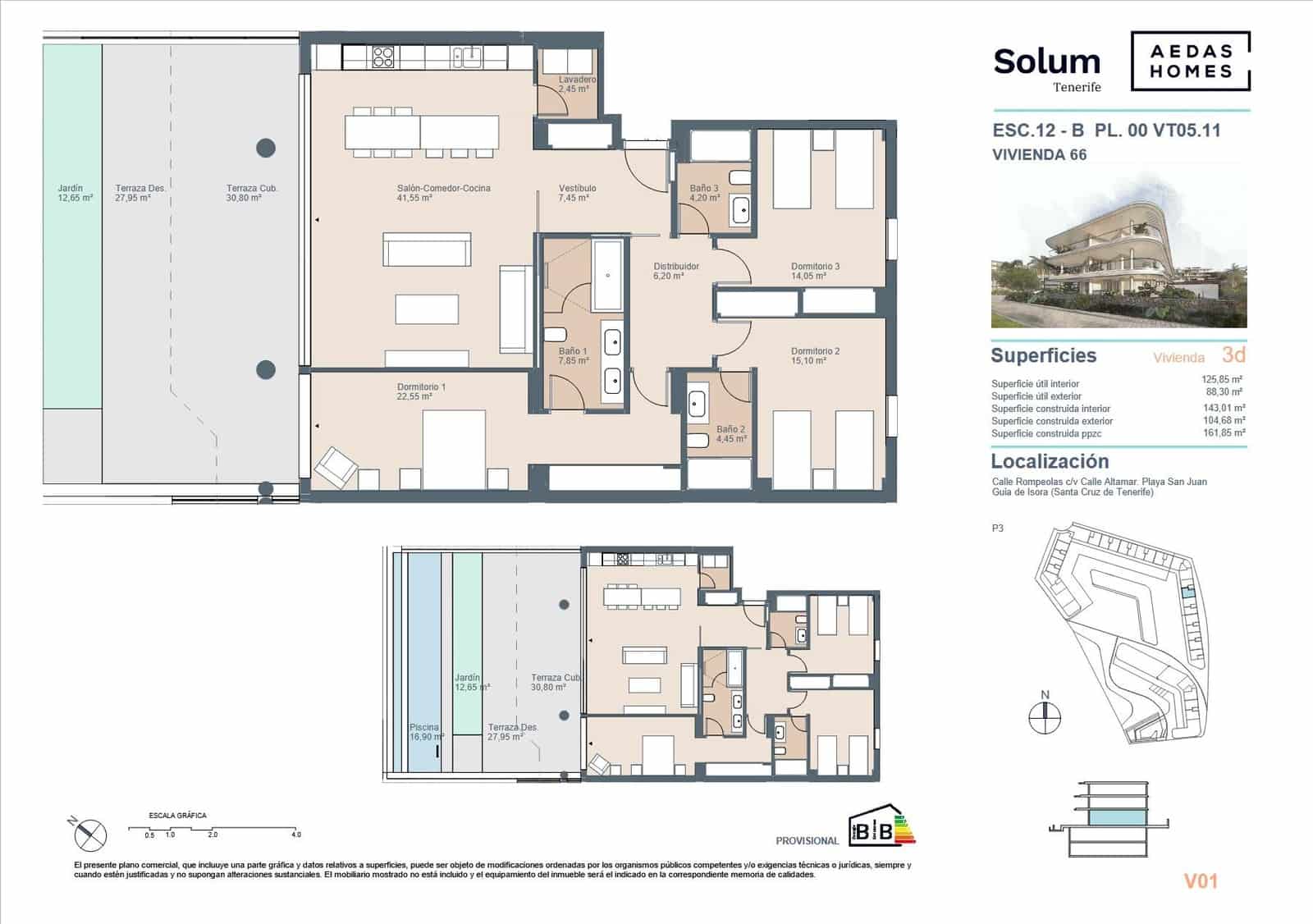 4 bedroom Apartment for sale in Playa San Juan - € 960,000 (Ref: 9695350)