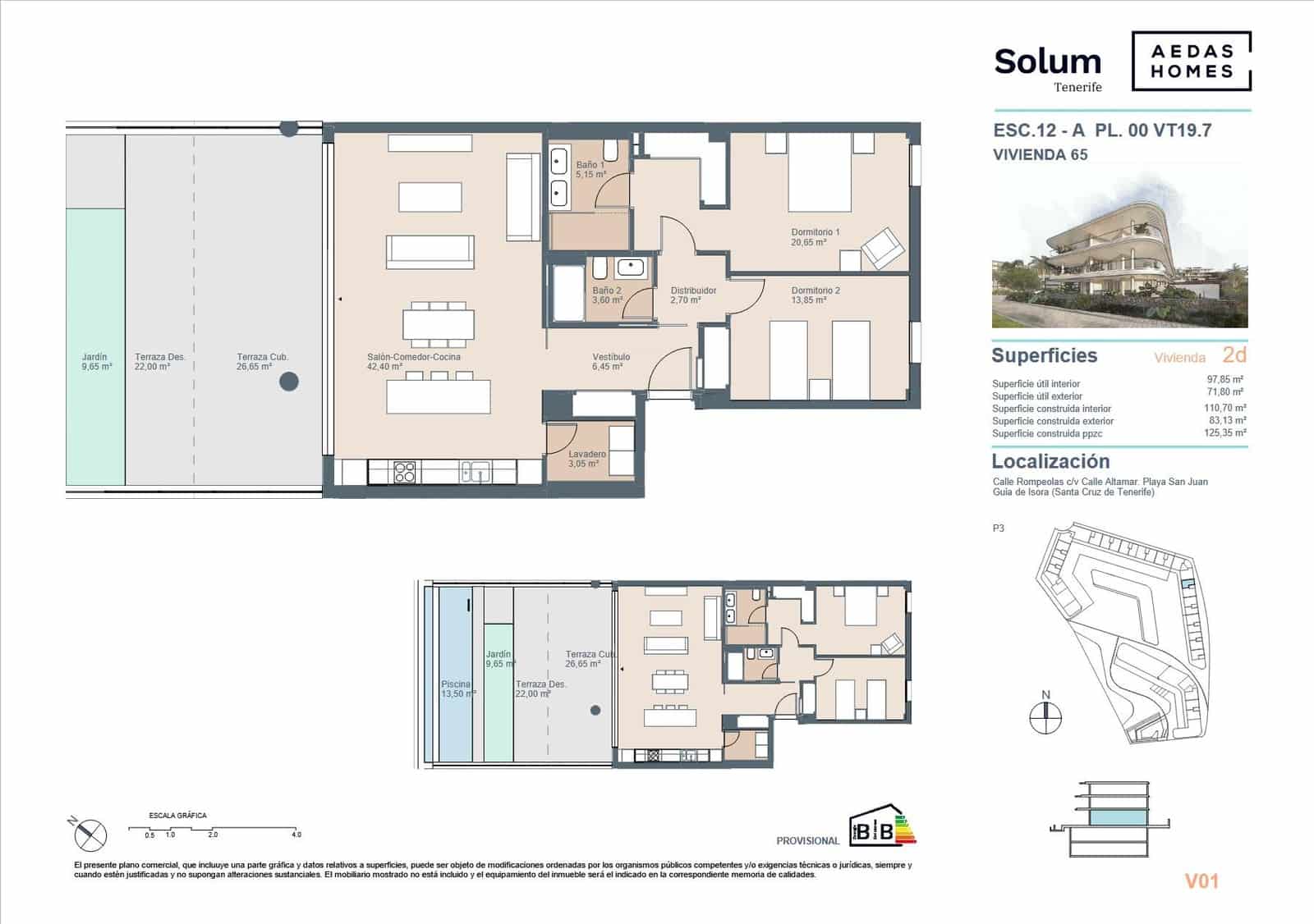 4 bedroom Apartment for sale in Playa San Juan - € 960,000 (Ref: 9695350)