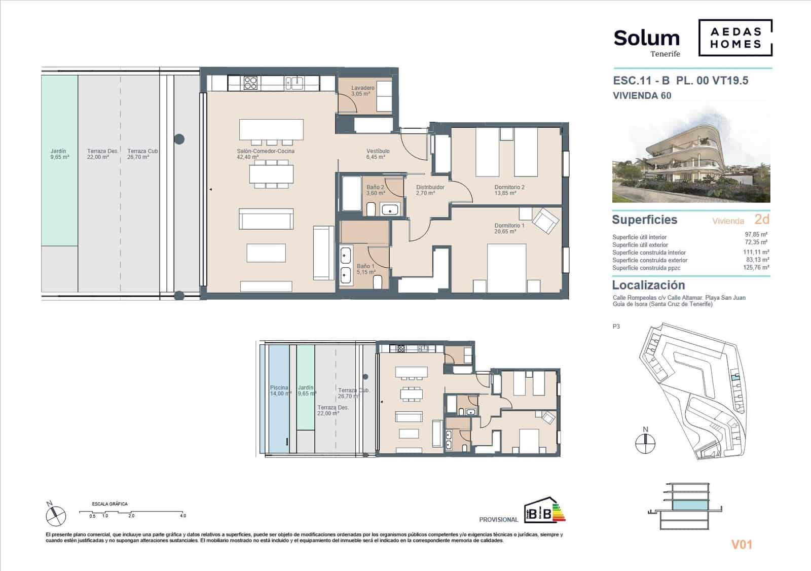 4 bedroom Apartment for sale in Playa San Juan - € 960,000 (Ref: 9695350)