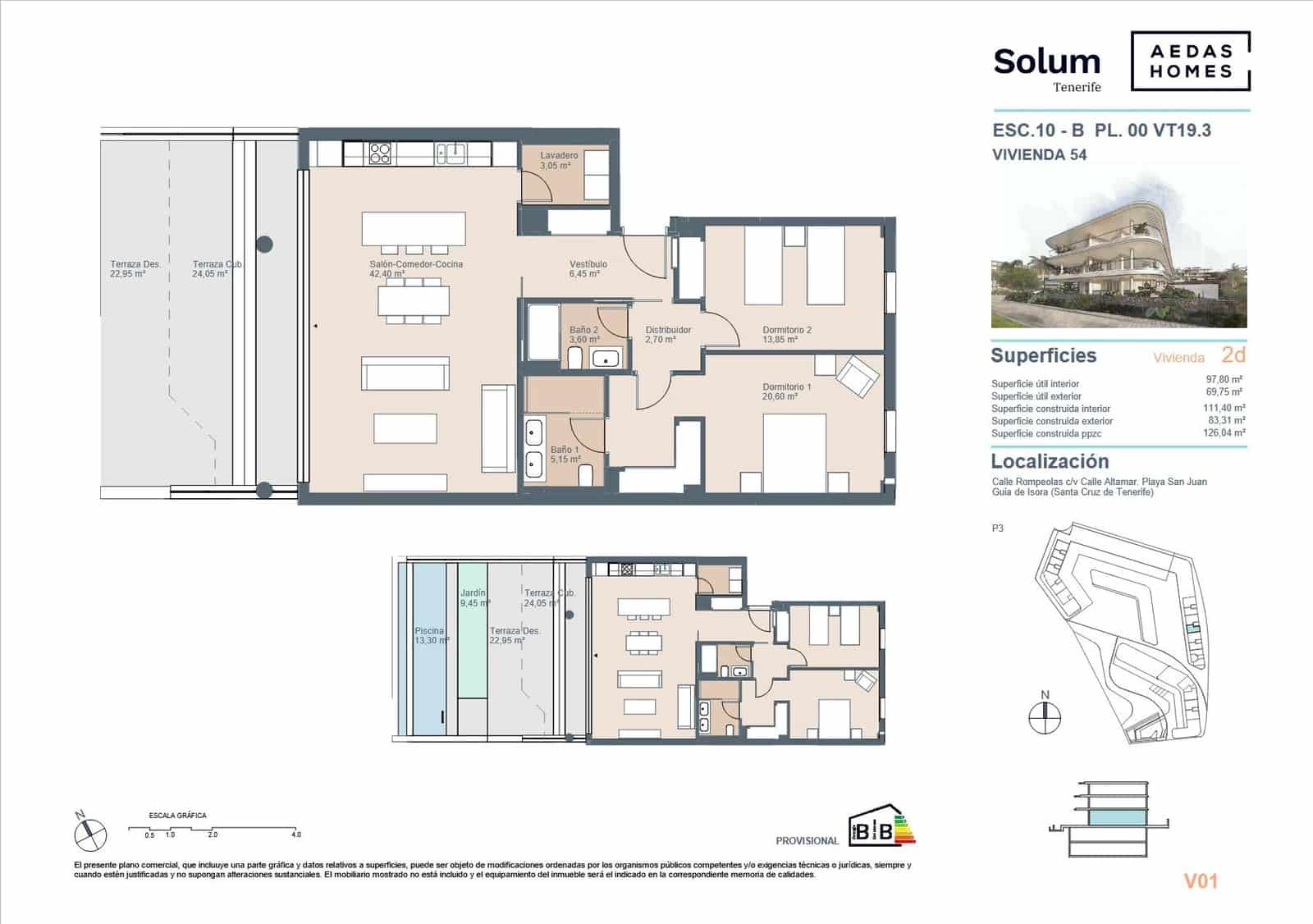 4 bedroom Apartment for sale in Playa San Juan - € 960,000 (Ref: 9695350)