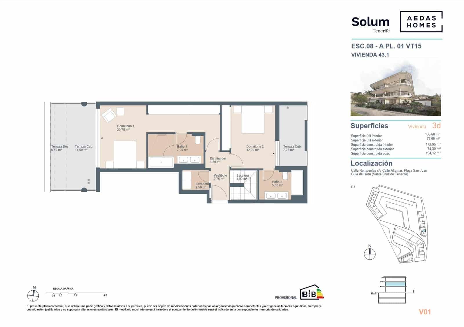 4 bedroom Apartment for sale in Playa San Juan - € 960,000 (Ref: 9695350)