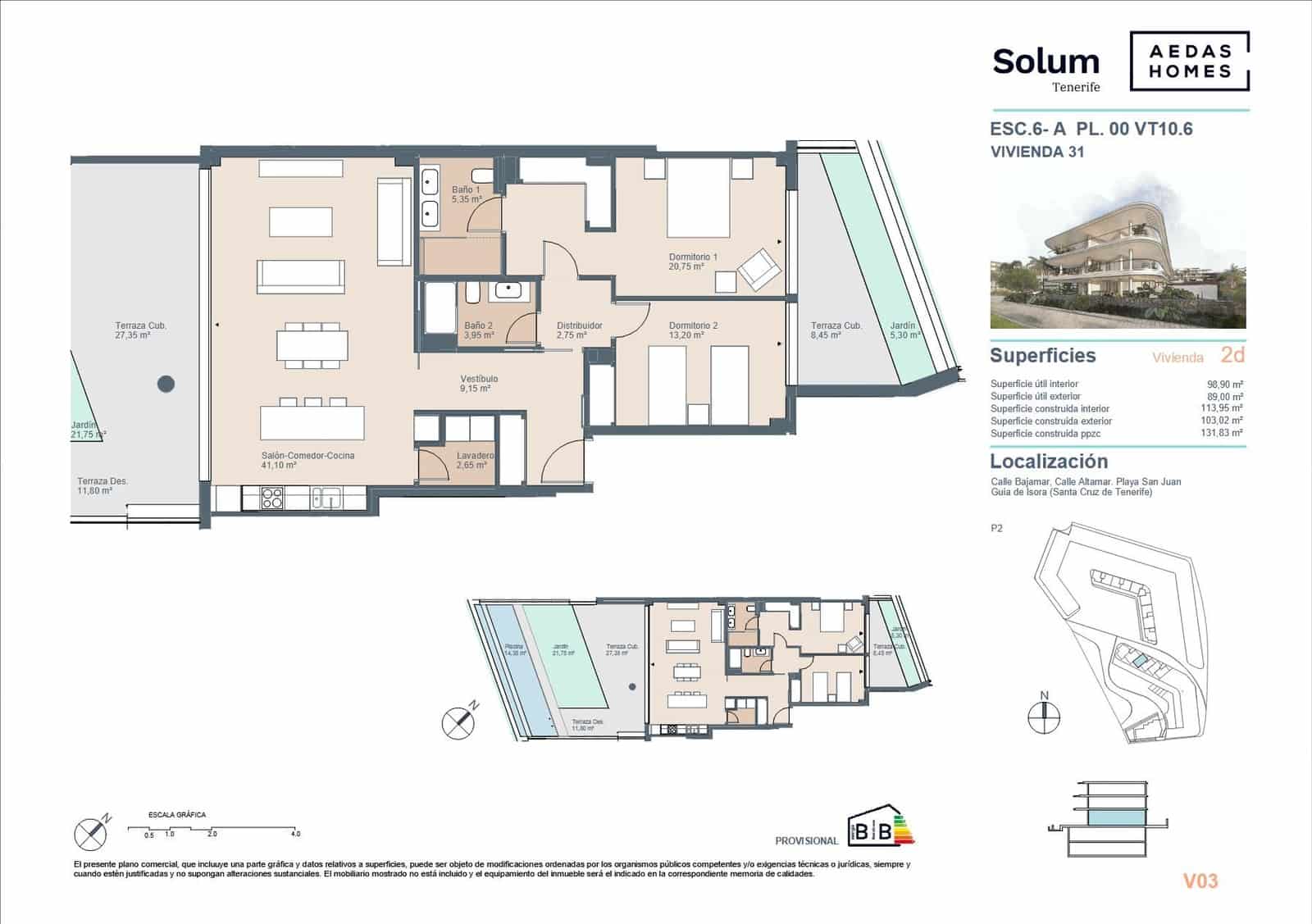 4 bedroom Apartment for sale in Playa San Juan - € 960,000 (Ref: 9695350)