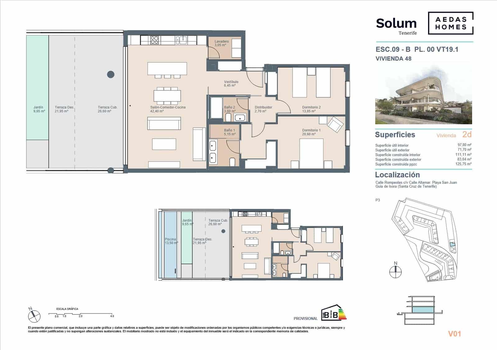 4 bedroom Apartment for sale in Playa San Juan - € 960,000 (Ref: 9695350)