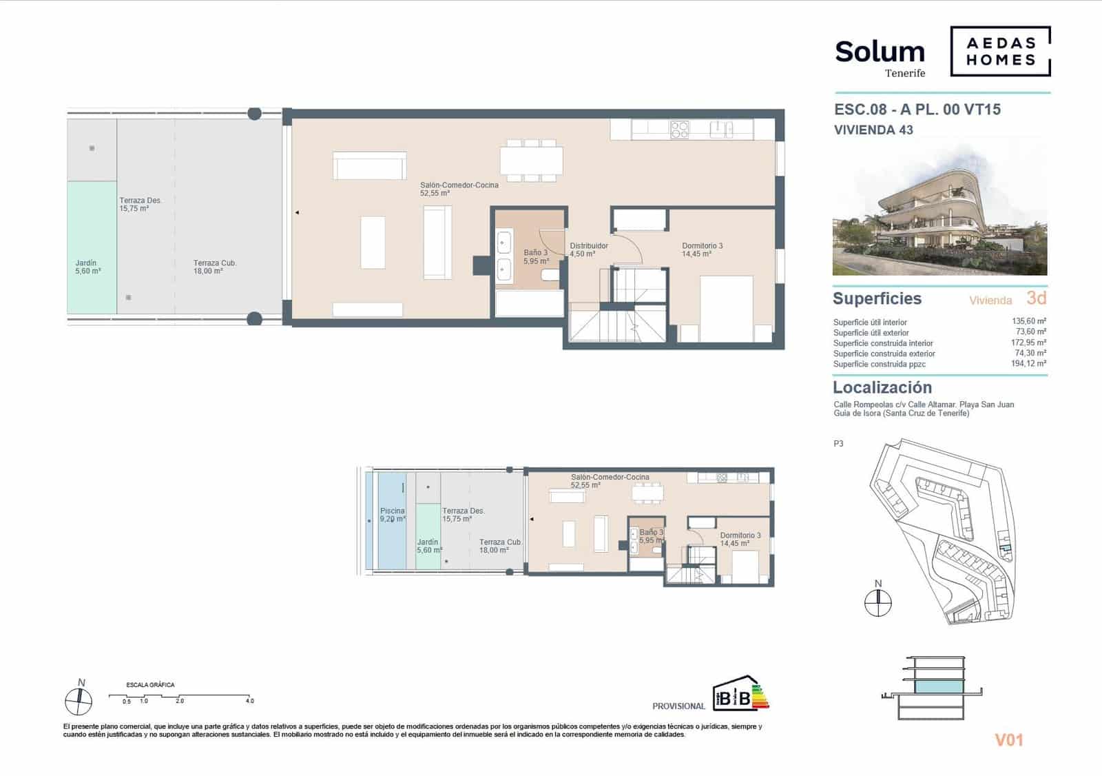 4 bedroom Apartment for sale in Playa San Juan - € 960,000 (Ref: 9695350)