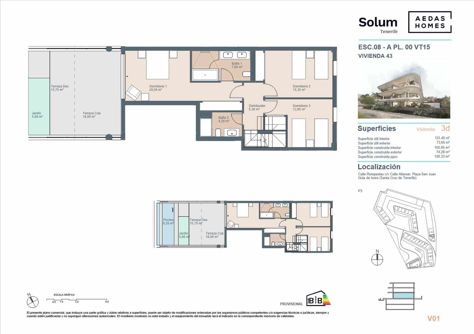 4 bedroom Apartment for sale in Playa San Juan - € 960,000 (Ref: 9695350)