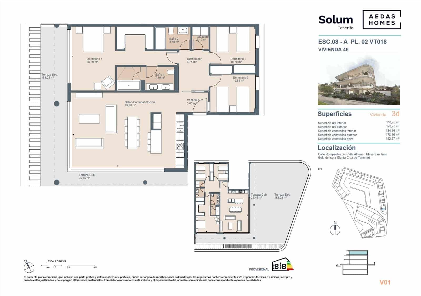 4 bedroom Apartment for sale in Playa San Juan - € 960,000 (Ref: 9695350)