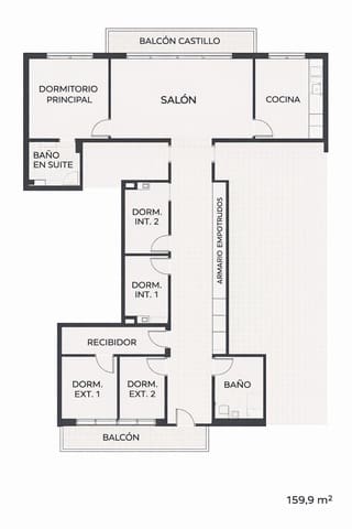 6 sypialnia Apartament na sprzedaż w Sagunto / Sagunt - 260 000 € (Ref: 9626747)