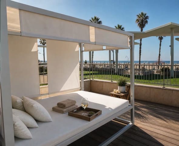 1 quarto Apartamento de Praia para arrendar em Valência cidade com garagem - 2 600 € (Ref: 9997584)