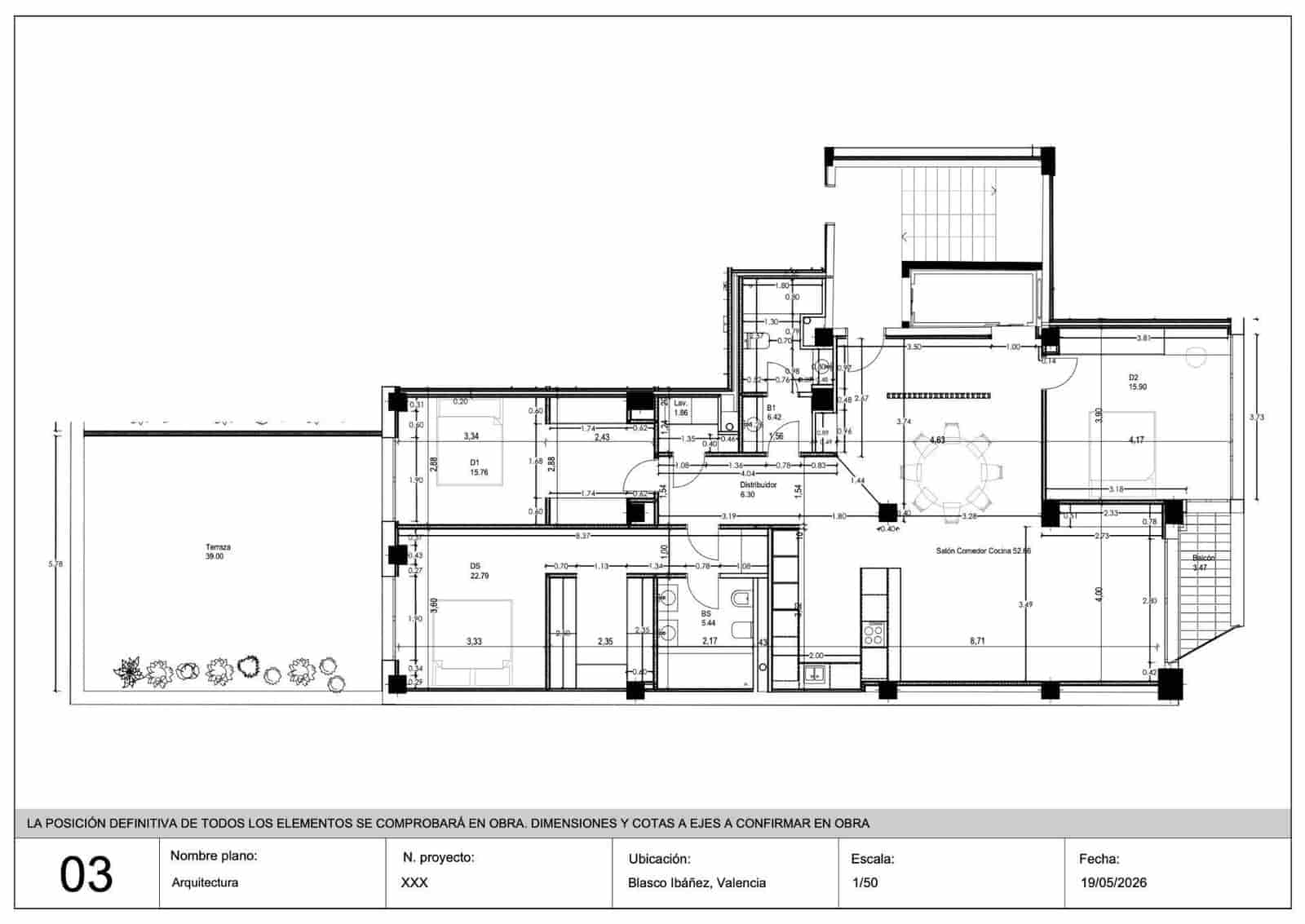 3 sovrum Lägenhet till salu i Valencia stad - 850 000 € (Ref: 10180677)