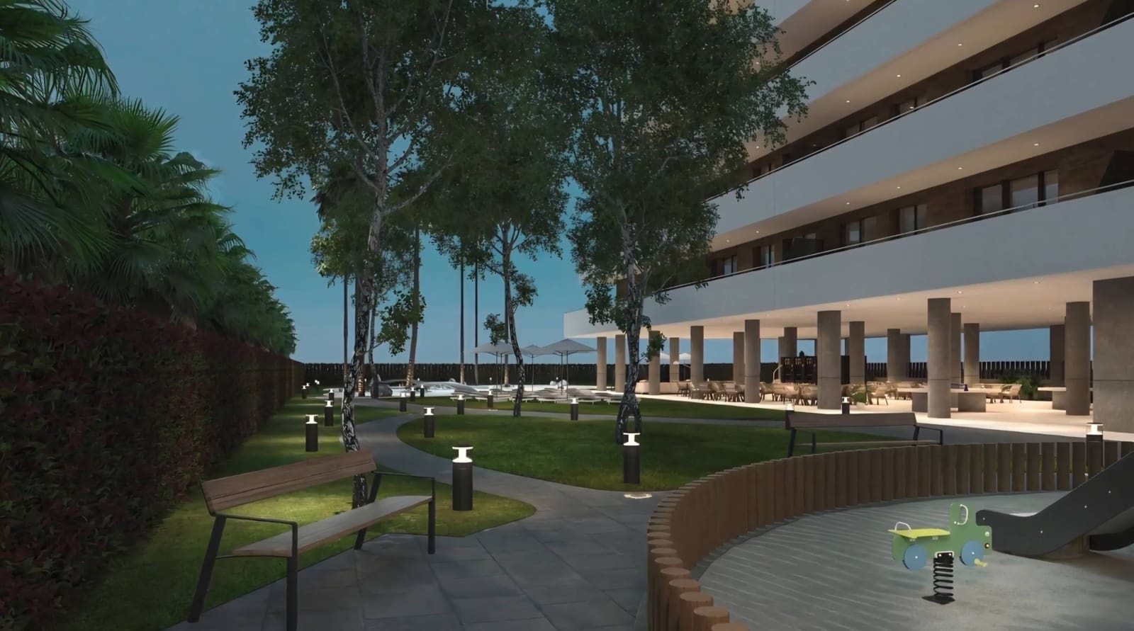 Apartamento de 2 habitaciones en Moncofa en venta con piscina garaje - 194.000 € (Ref: 9637626)