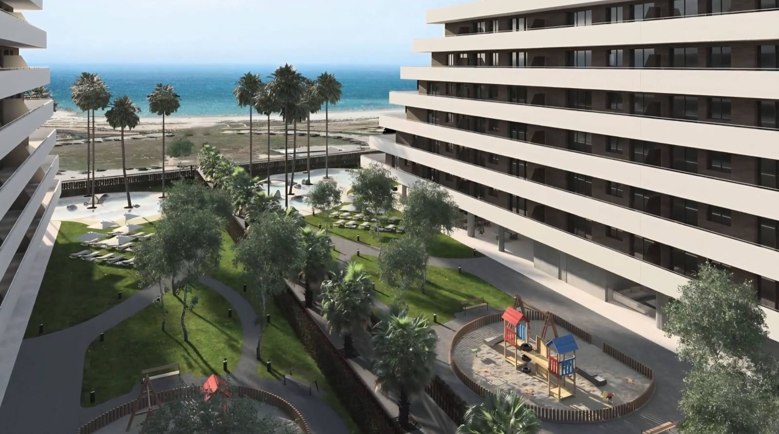 Apartamento de 2 habitaciones en Moncofa en venta con piscina garaje - 194.000 € (Ref: 9637626)