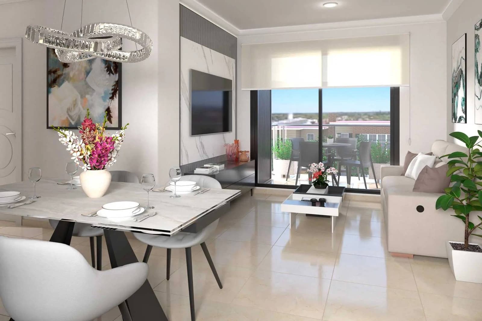 Apartamento de 2 habitaciones en Rafelbunyol en venta con piscina garaje - 235.264 € (Ref: 9659461)