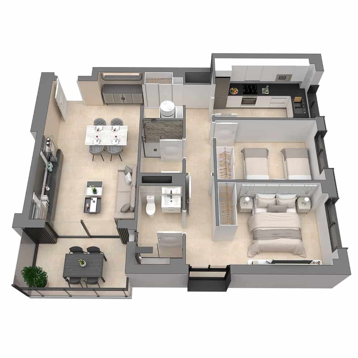 Apartamento de 1 habitación en Castelló de la Plana en venta con piscina garaje - 180.899 € (Ref: 9659462)