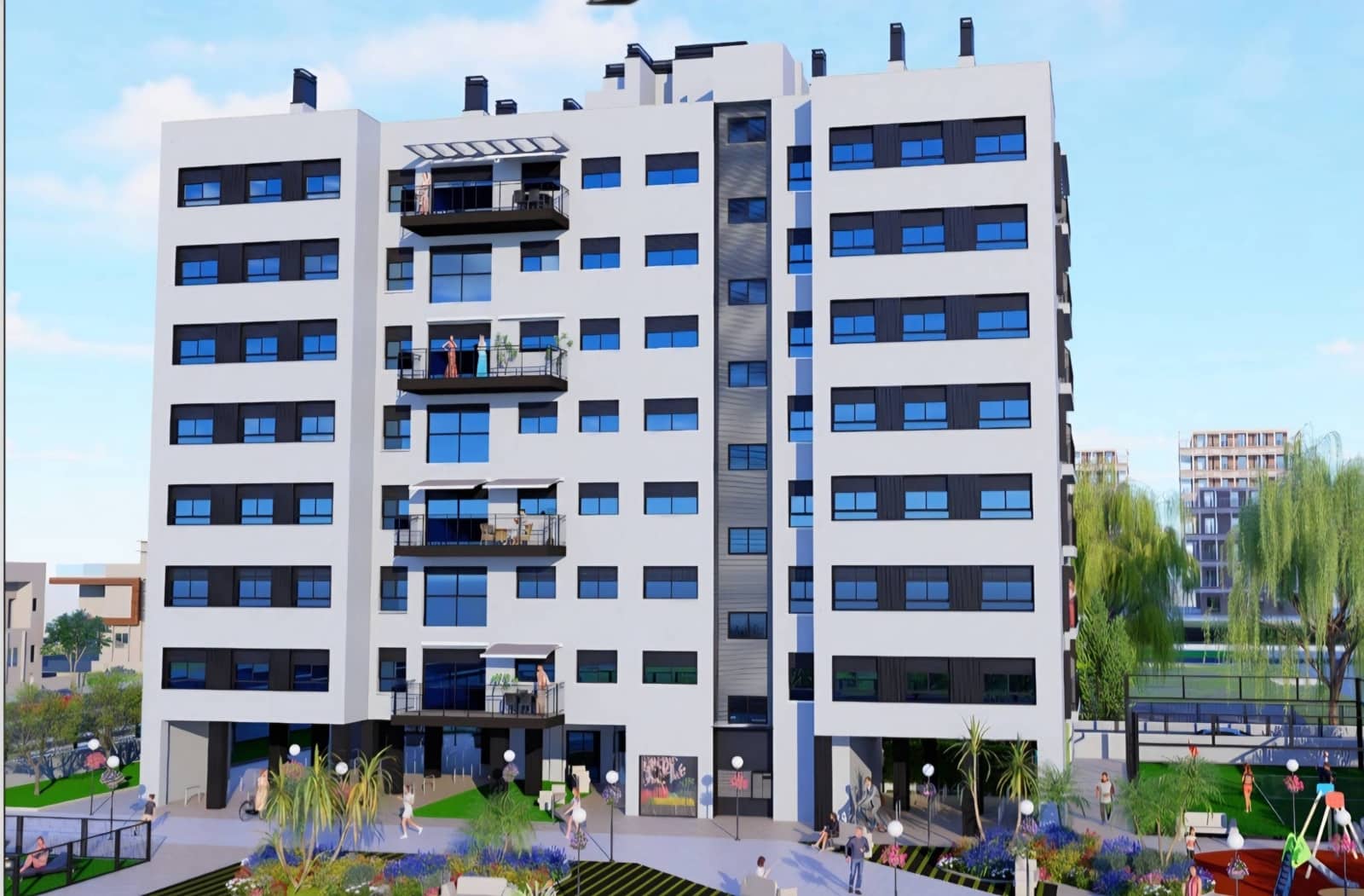 Apartamento de 1 habitación en Castelló de la Plana en venta con piscina garaje - 180.899 € (Ref: 9659462)