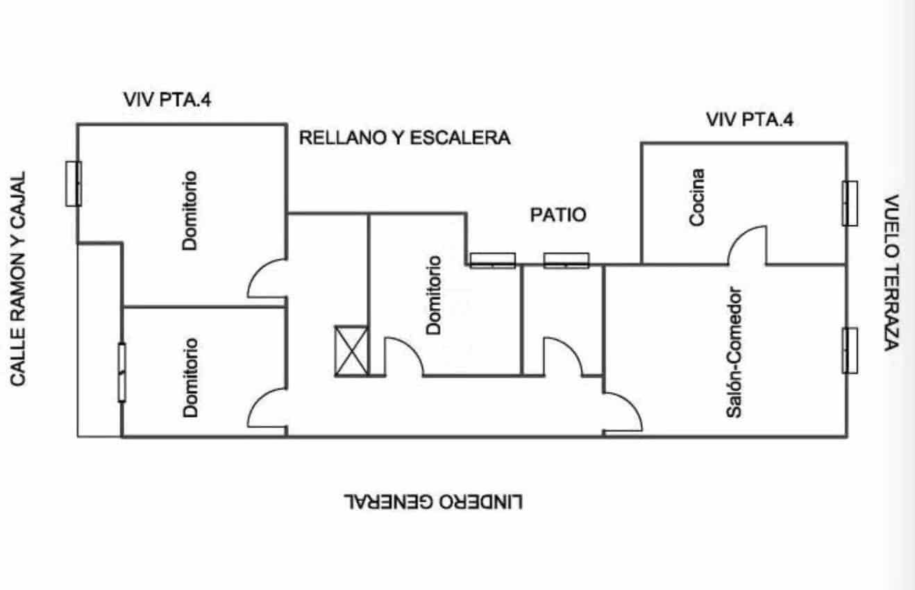 3 sovrum Lägenhet till salu i Burjassot - 122 000 € (Ref: 9666530)