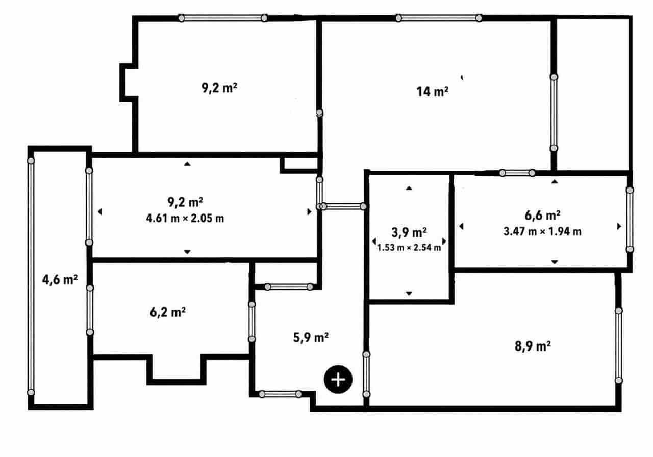 4 slaapkamer Flat te koop in Valencia stad - € 238.000 (Ref: 9893898)