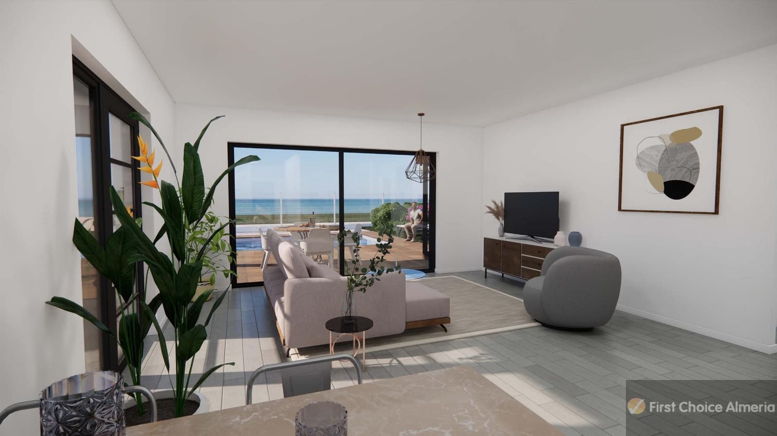 3 soveværelse Villa til salg i Almeria by med swimmingpool garage - € 324.000 (Ref: 8208052)