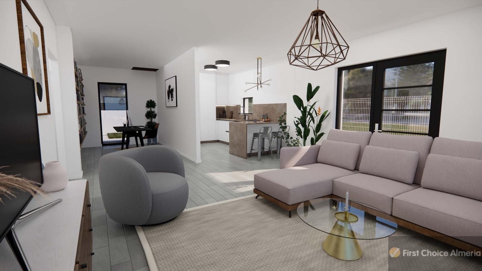 3 soveværelse Villa til salg i Almeria by med swimmingpool garage - € 324.000 (Ref: 8208052)