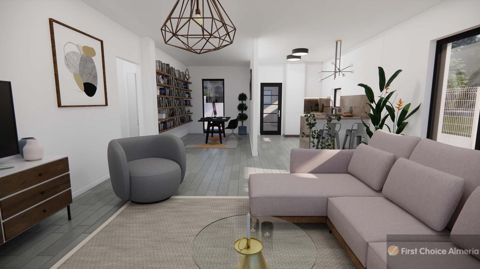 3 soveværelse Villa til salg i Almeria by med swimmingpool garage - € 324.000 (Ref: 8208052)