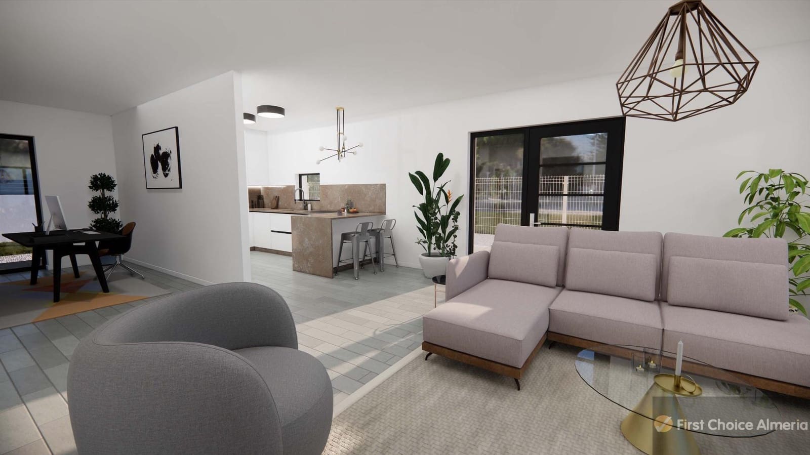 3 soveværelse Villa til salg i Almeria by med swimmingpool garage - € 324.000 (Ref: 8208052)