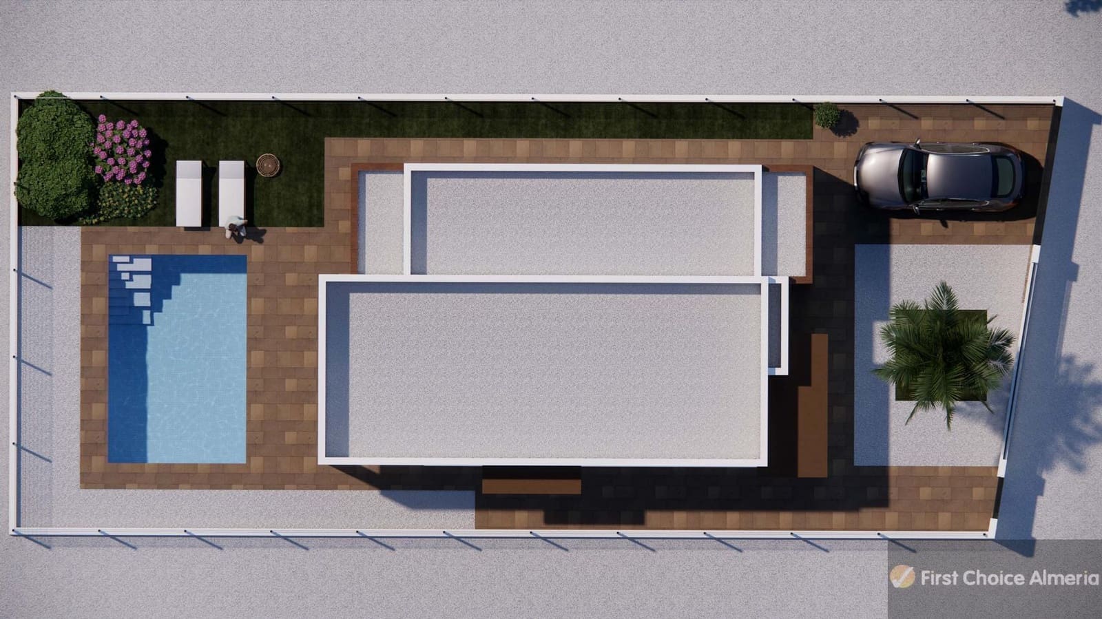 3 soveværelse Villa til salg i Almeria by med swimmingpool garage - € 324.000 (Ref: 8208052)