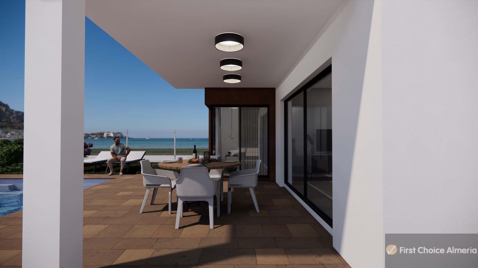 3 soveværelse Villa til salg i Almeria by med swimmingpool garage - € 324.000 (Ref: 8208052)