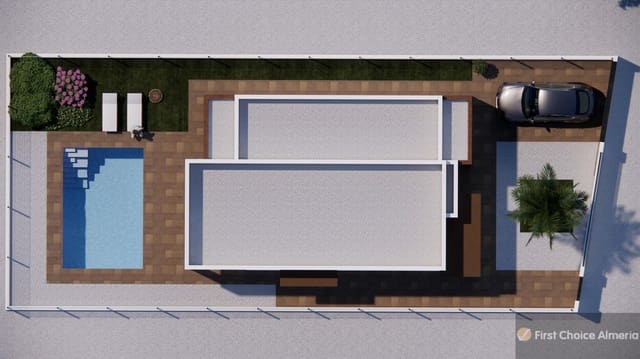 3 makuuhuone Huvila myytävänä paikassa Almería kaupunki mukana uima-altaan 
autotalli - 324 000 € (Ref: 8208052)