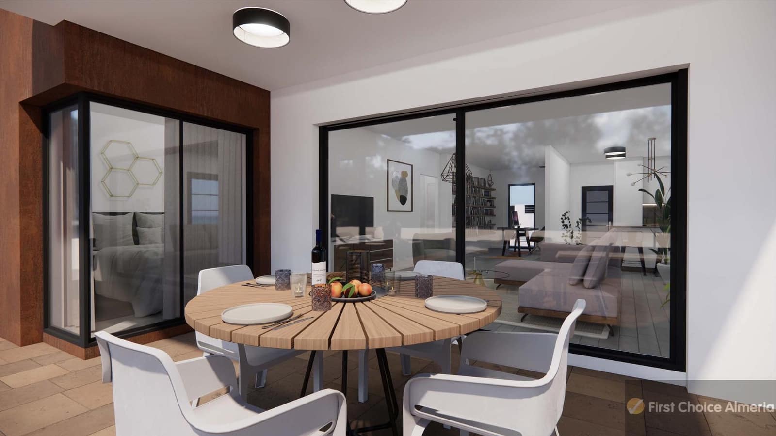 3 soveværelse Villa til salg i Almeria by med swimmingpool garage - € 324.000 (Ref: 8208052)