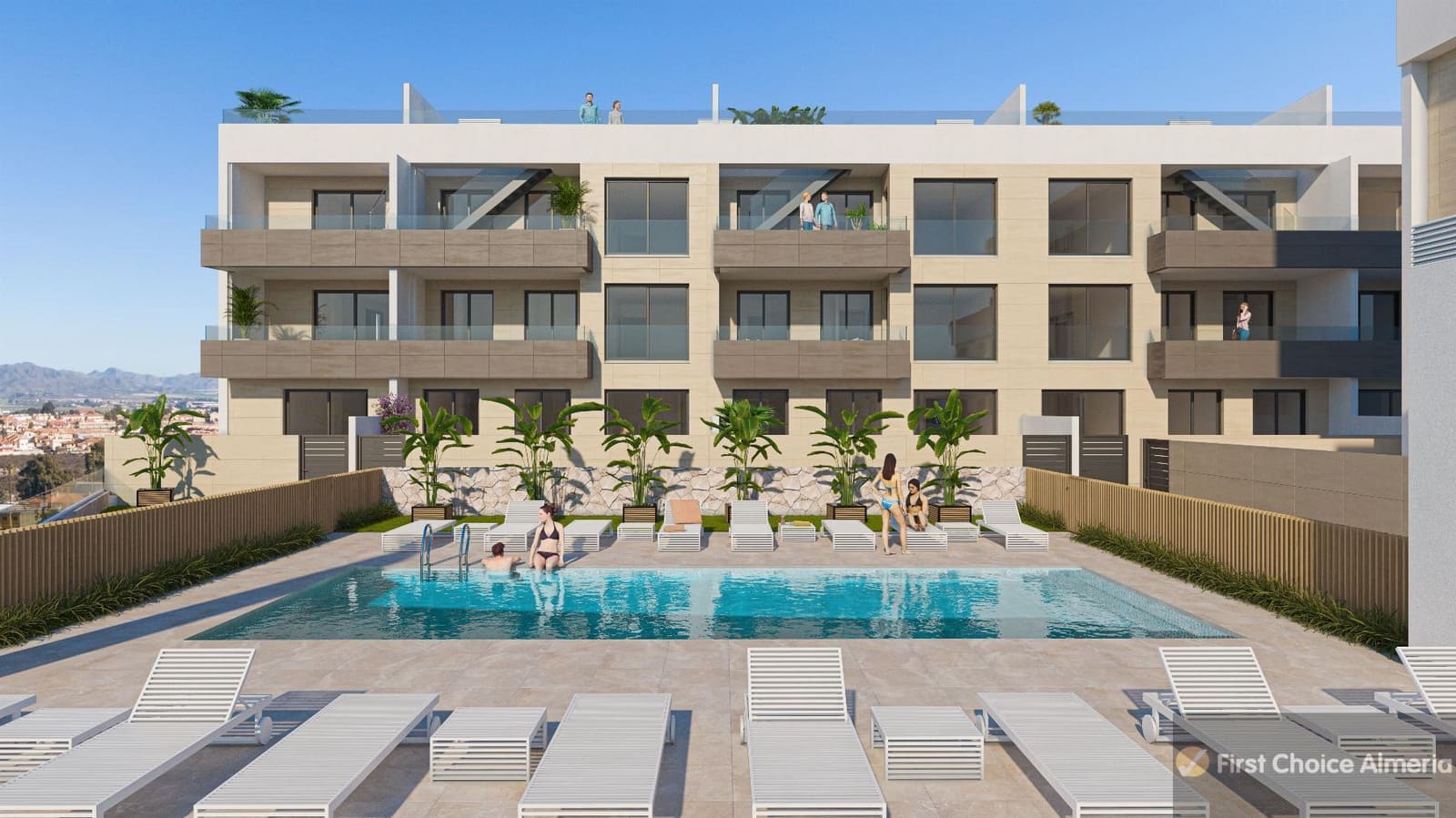 2 bedroom Apartment for sale in Aguilas with pool garage - € 212,000 (Ref: 8993656)