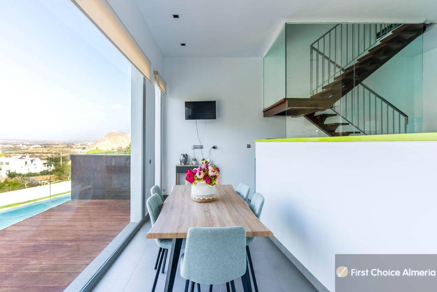 3 sypialnia Apartament na sprzedaż w Mojacar z basenem garażem - 298 000 € (Ref: 9165656)