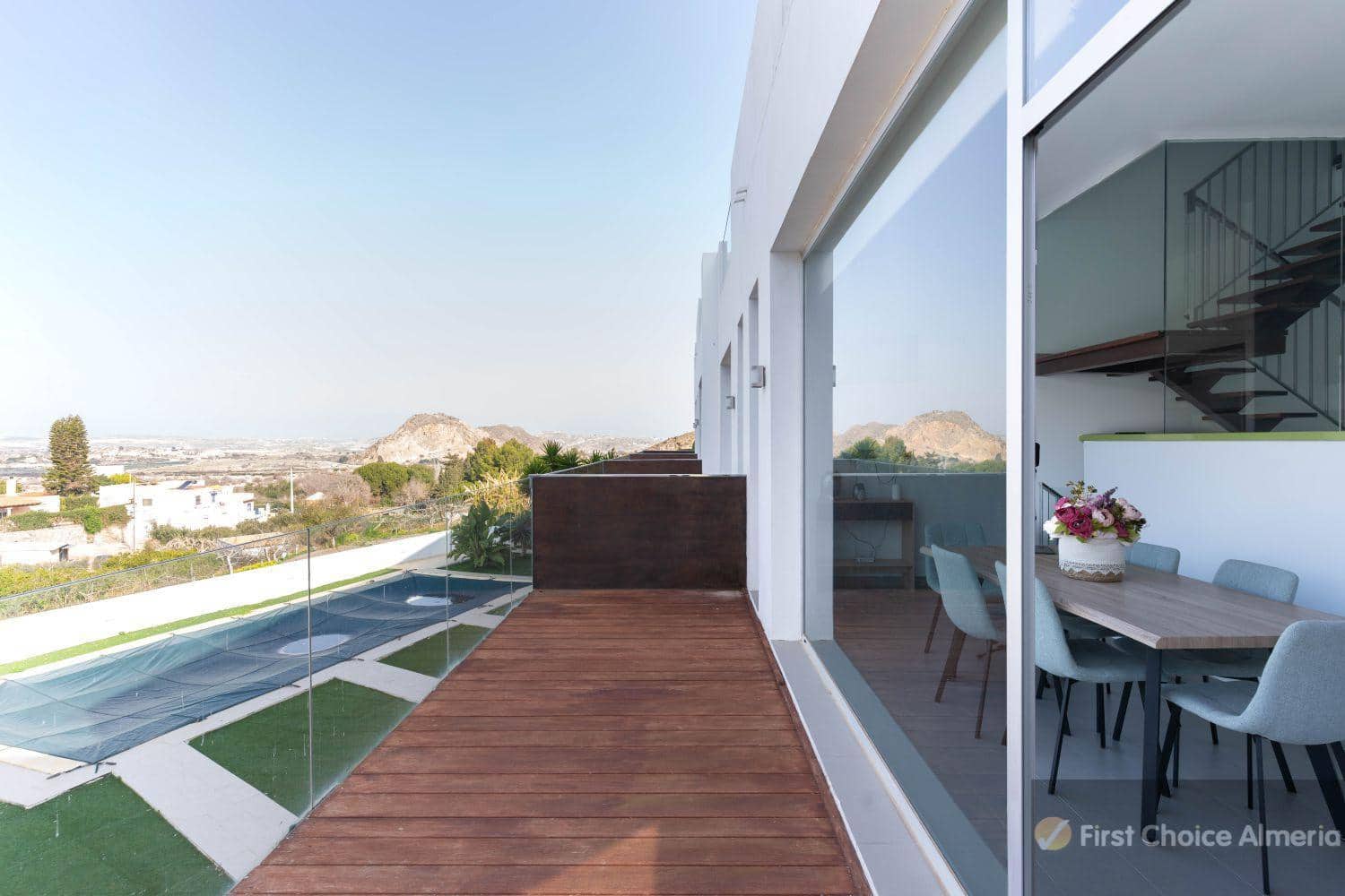 3 sypialnia Apartament na sprzedaż w Mojacar z basenem garażem - 298 000 € (Ref: 9165656)