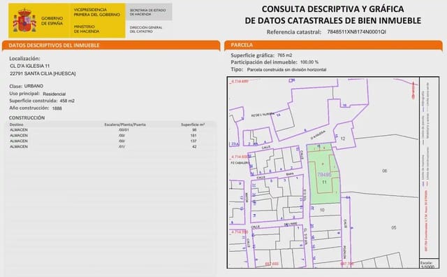 Building Plot for sale in Santa Cilia - € 520,000 (Ref: 9963519)