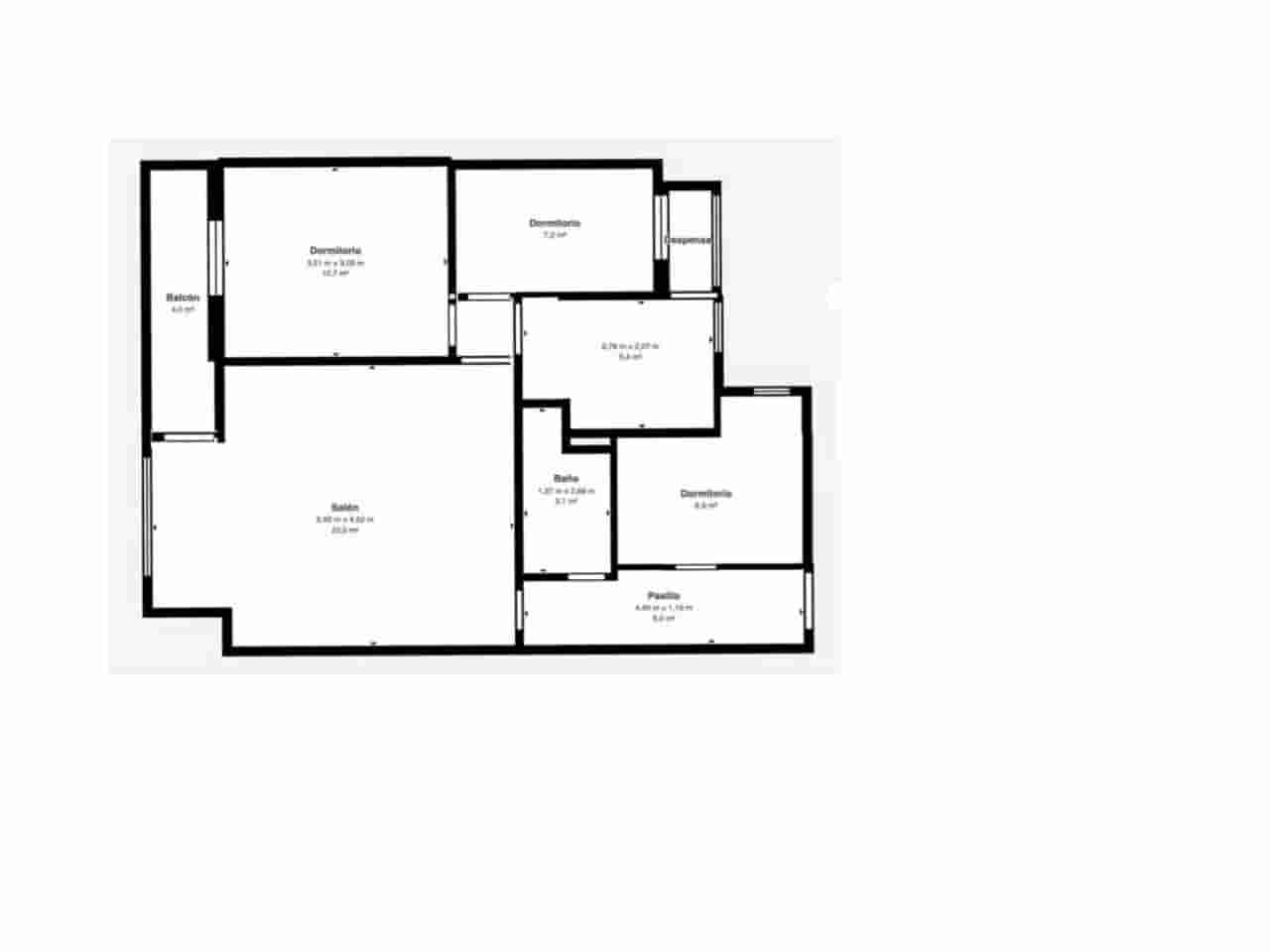 3 slaapkamer Flat te koop in Valencia stad - € 295.000 (Ref: 9671037)