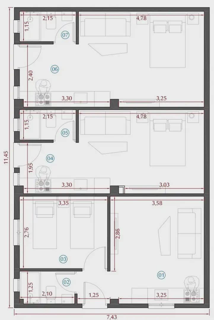 1 sovrum Lägenhet till salu i Almonte - 130 000 € (Ref: 9784197)