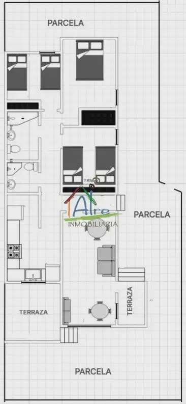 3 Zimmer Doppelhaus zu verkaufen in Almonte mit Garage - 350.000 € (Ref: 9784237)
