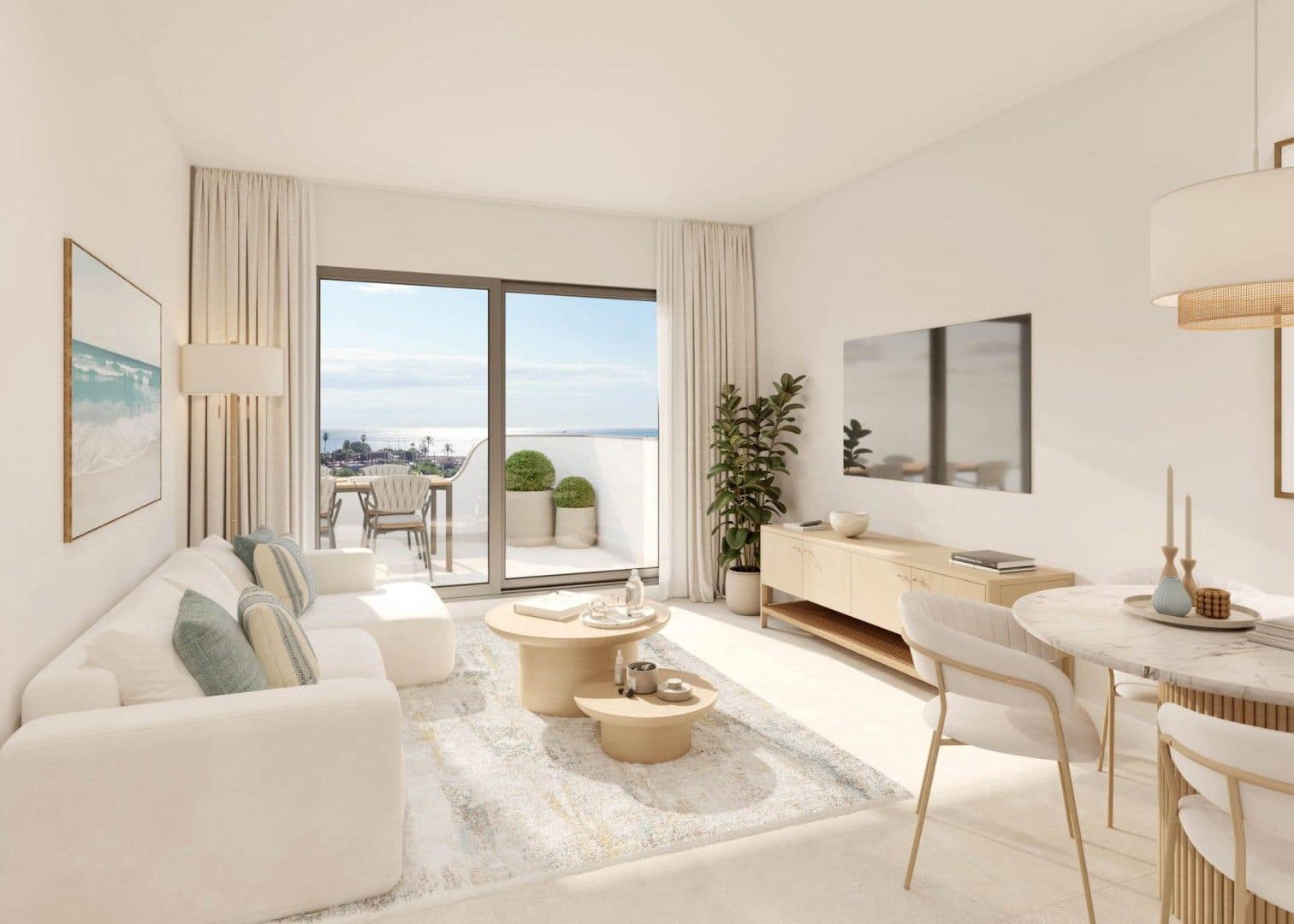 2 quarto Apartamento para venda em Torre del Mar com piscina garagem - 390 000 € (Ref: 10111136)