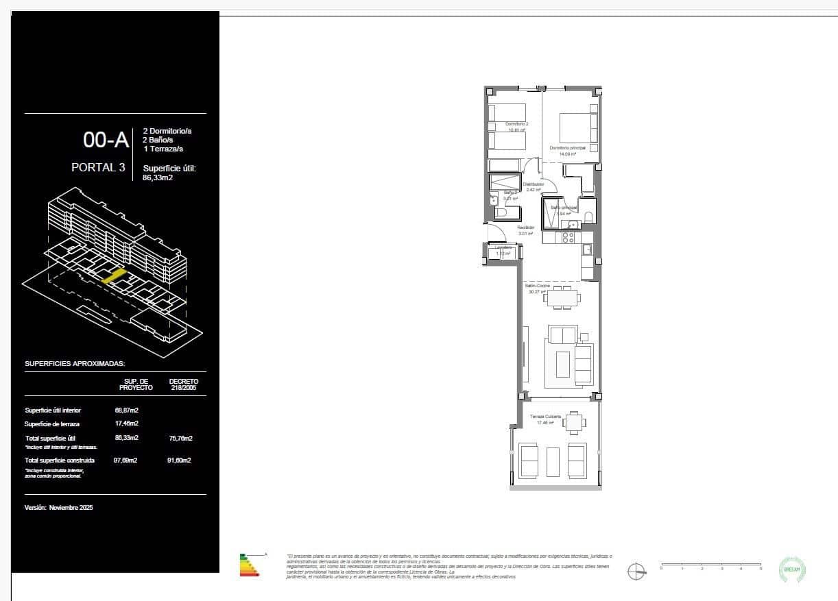 2 sypialnia Apartament na sprzedaż w Torremolinos z basenem garażem - 405 000 € (Ref: 9871941)