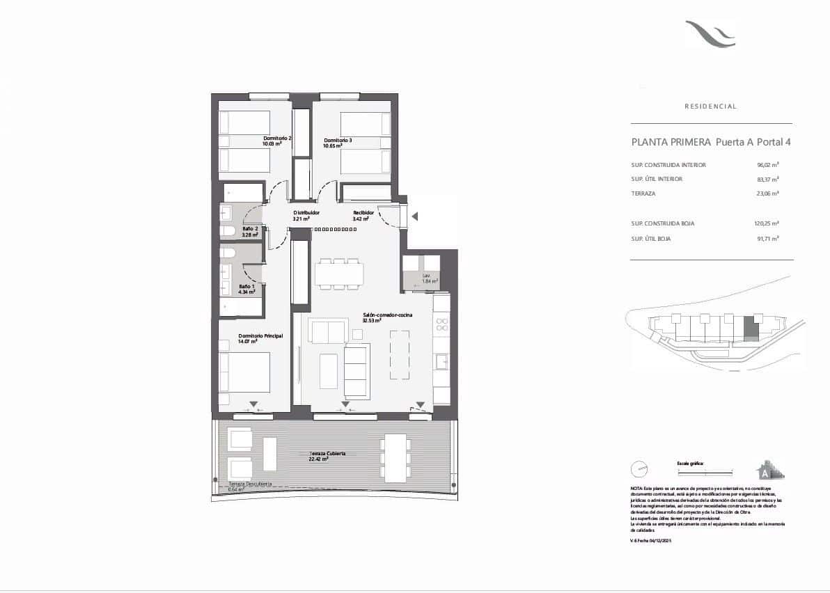 Apartamento de 3 habitaciones en Rincón de la Victoria en venta con piscina garaje - 408.000 € (Ref: 9888647)