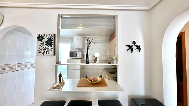 2 Zimmer Bungalow zu verkaufen in El Chaparral - La Siesta - La Torreta, Torrevieja mit Pool - 132.900 € (Ref: 10005110)