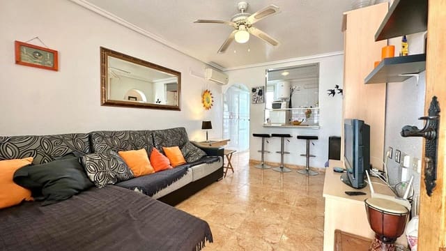 2 Zimmer Bungalow zu verkaufen in El Chaparral - La Siesta - La Torreta, Torrevieja mit Pool - 132.900 € (Ref: 10005110)