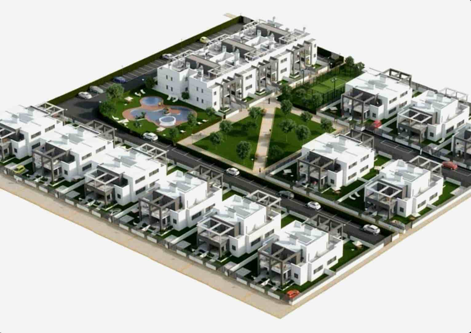3 quarto Moradia Geminada para venda em Torrevieja com piscina garagem - 310 000 € (Ref: 10036357)